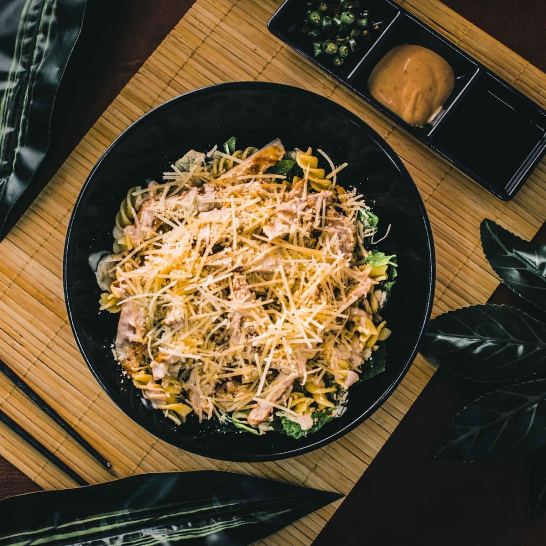 Ensalada parmesana