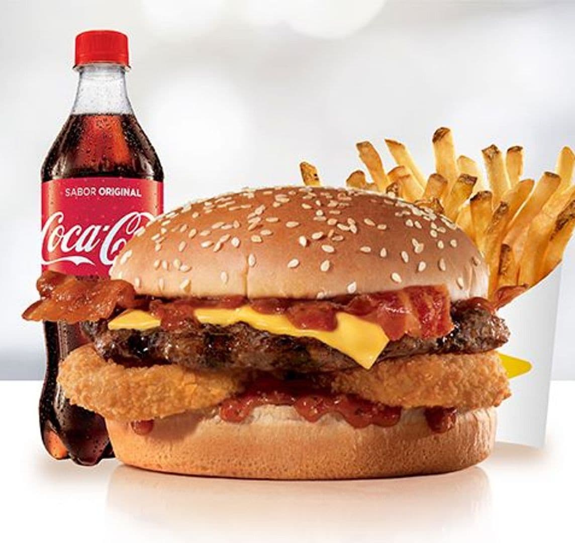 Combo Western Bacon burger