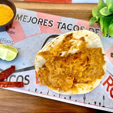 TACO DE FRIJOLES