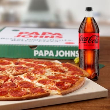 Pizza Mediana + Coca cola