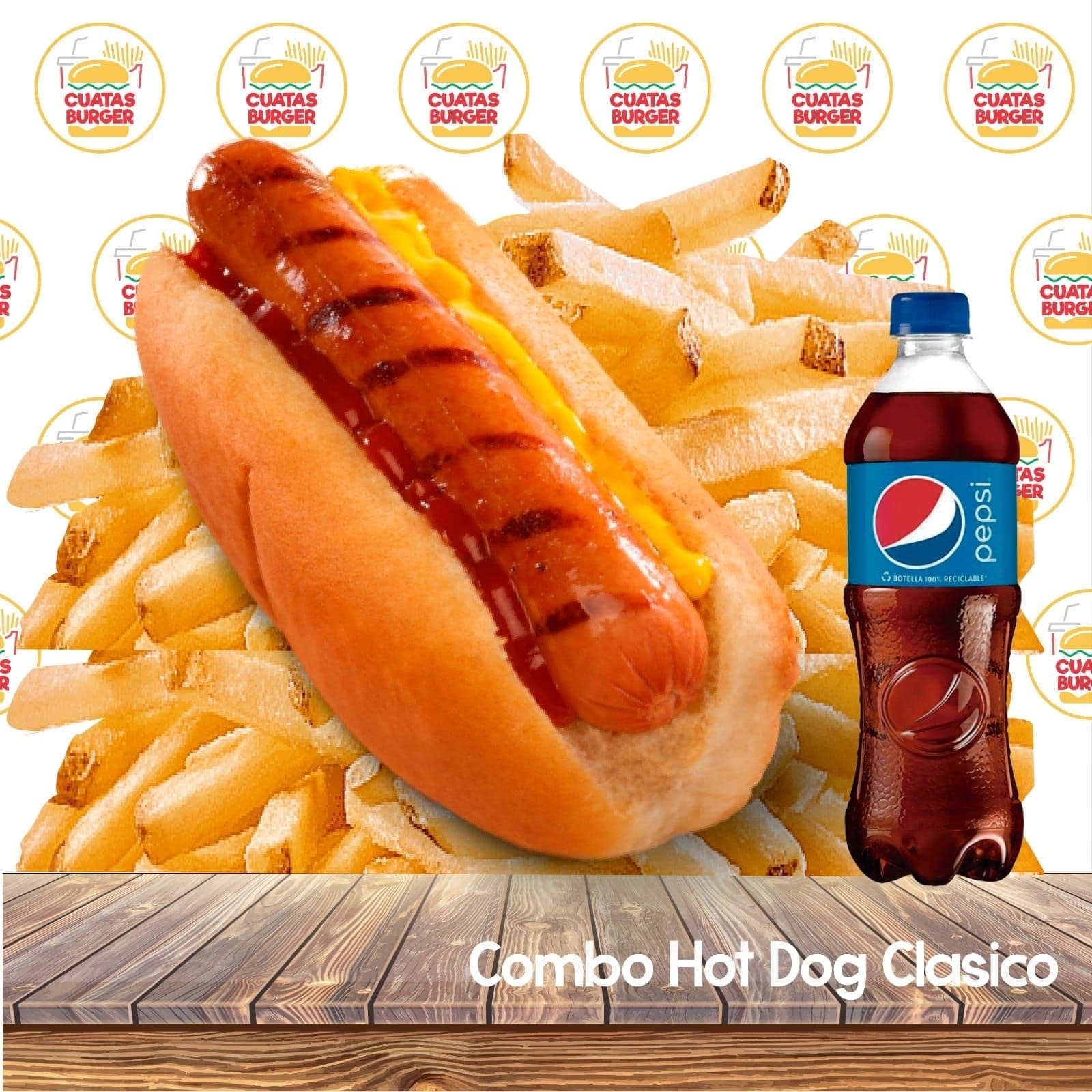 Combo Hot Dog Clásico