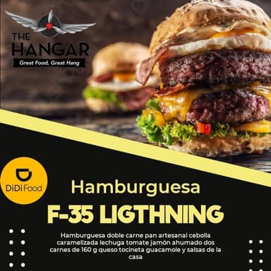 Combo-DUO HAMBURGUESA F-35 EN COMBO