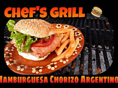 Hamburgues Jumbo de Chorizo Argentino