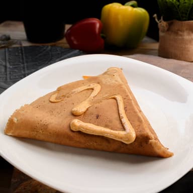 Crepa Salada 2 Ingredientes