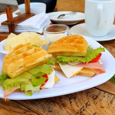 Waffle Sándwich