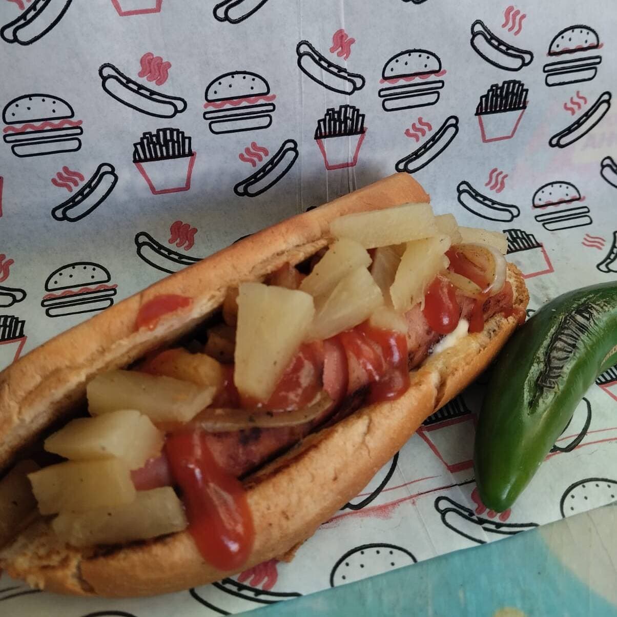 Hot-Dog Hawaiano