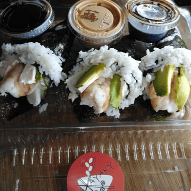 (3) Temakis  o  Hand Roll