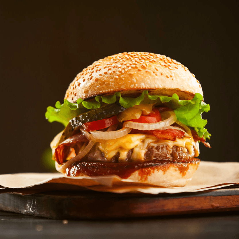 Hamburguesa BBQ Hawuaiana