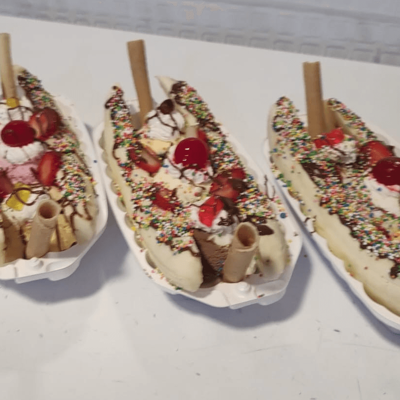 Banana Split Sencilla