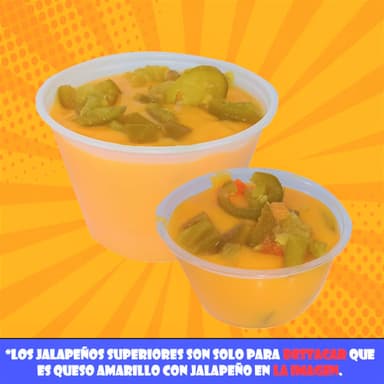 Queso Amarillo con Jalapeño Extra (4 oz.)