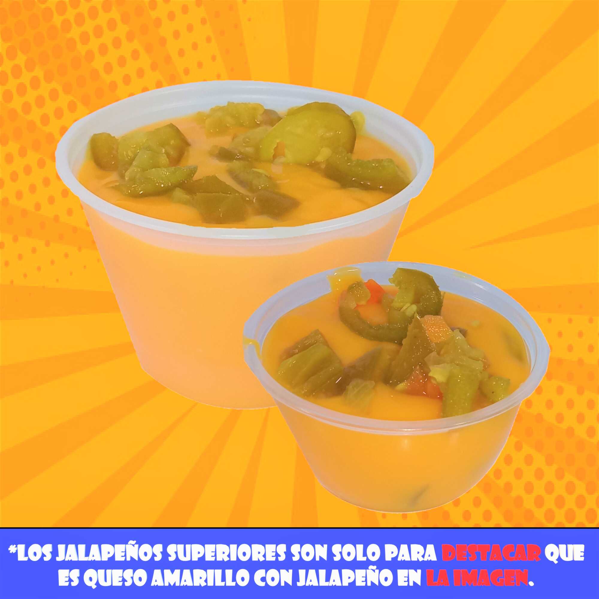 Queso Amarillo con Jalapeño Extra