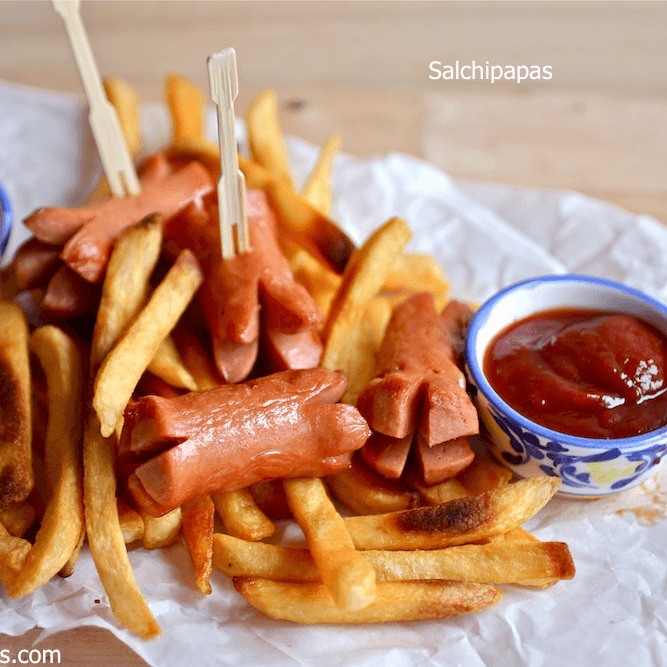 SALCHIPAPAS (1 Orden)