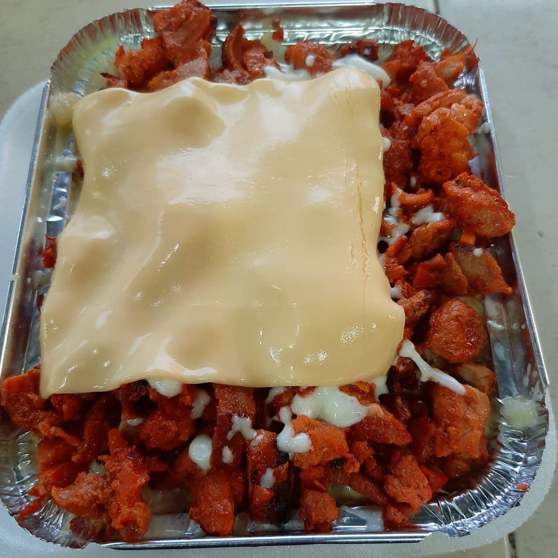 Papa Asada con Pastor