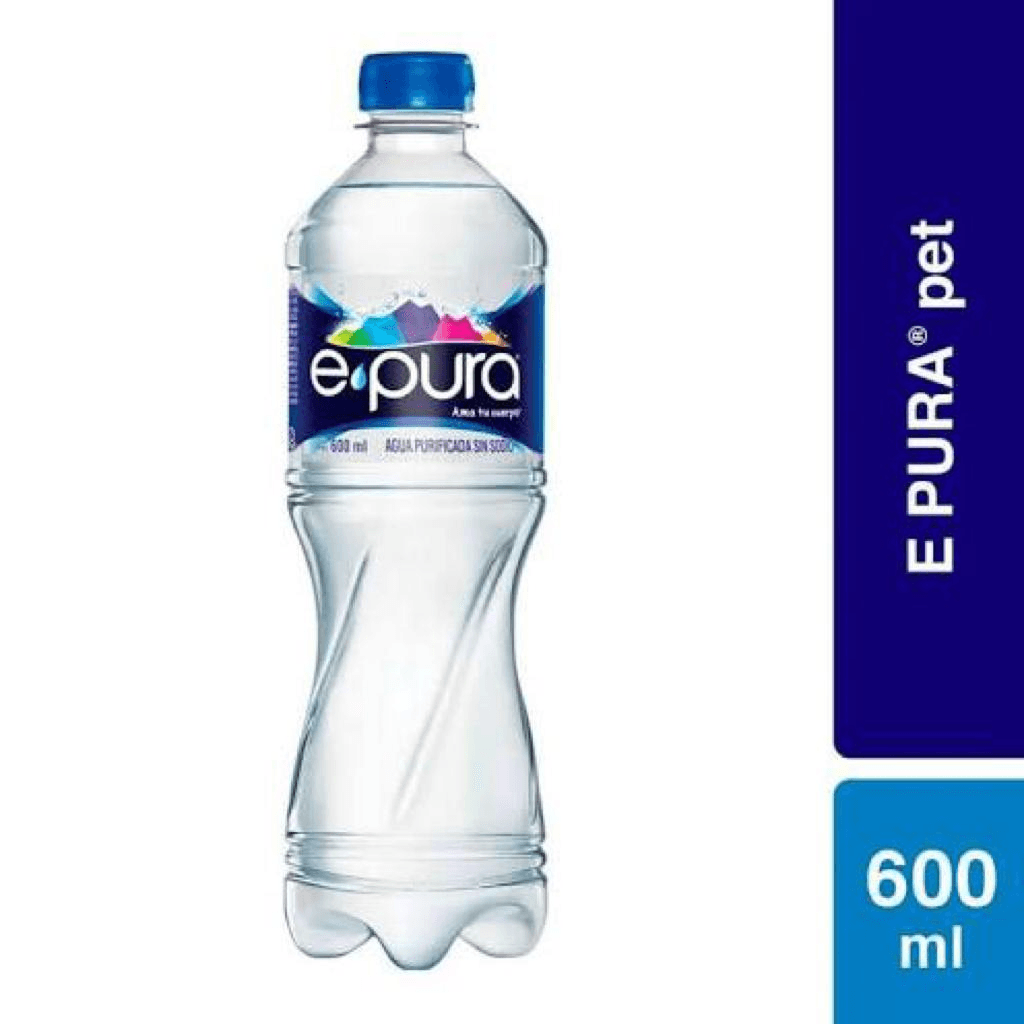 Agua Embotellada 600 ml