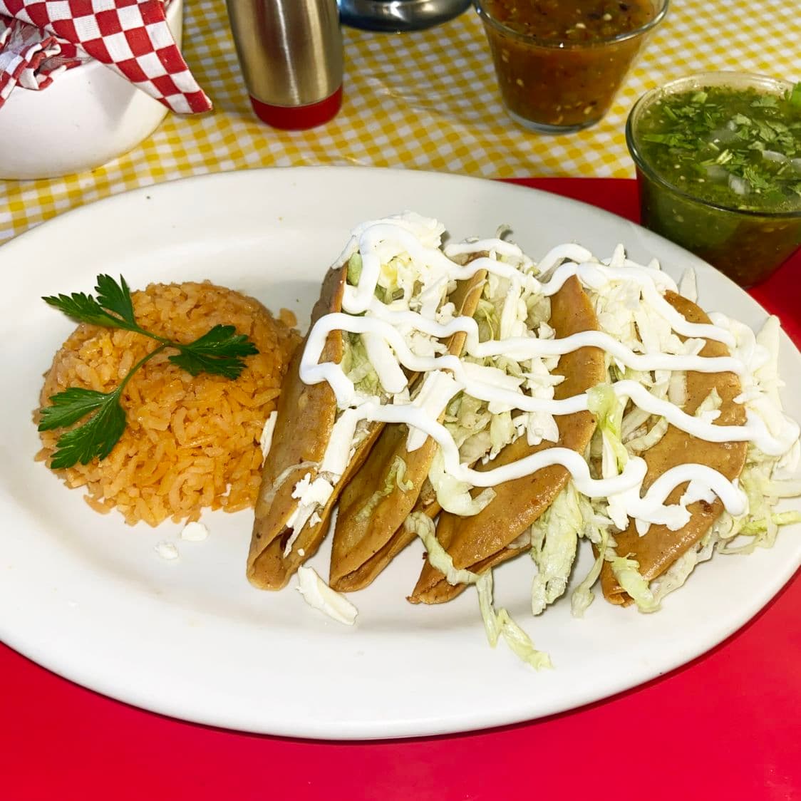 Tacos Dorados de Papa (Promo)