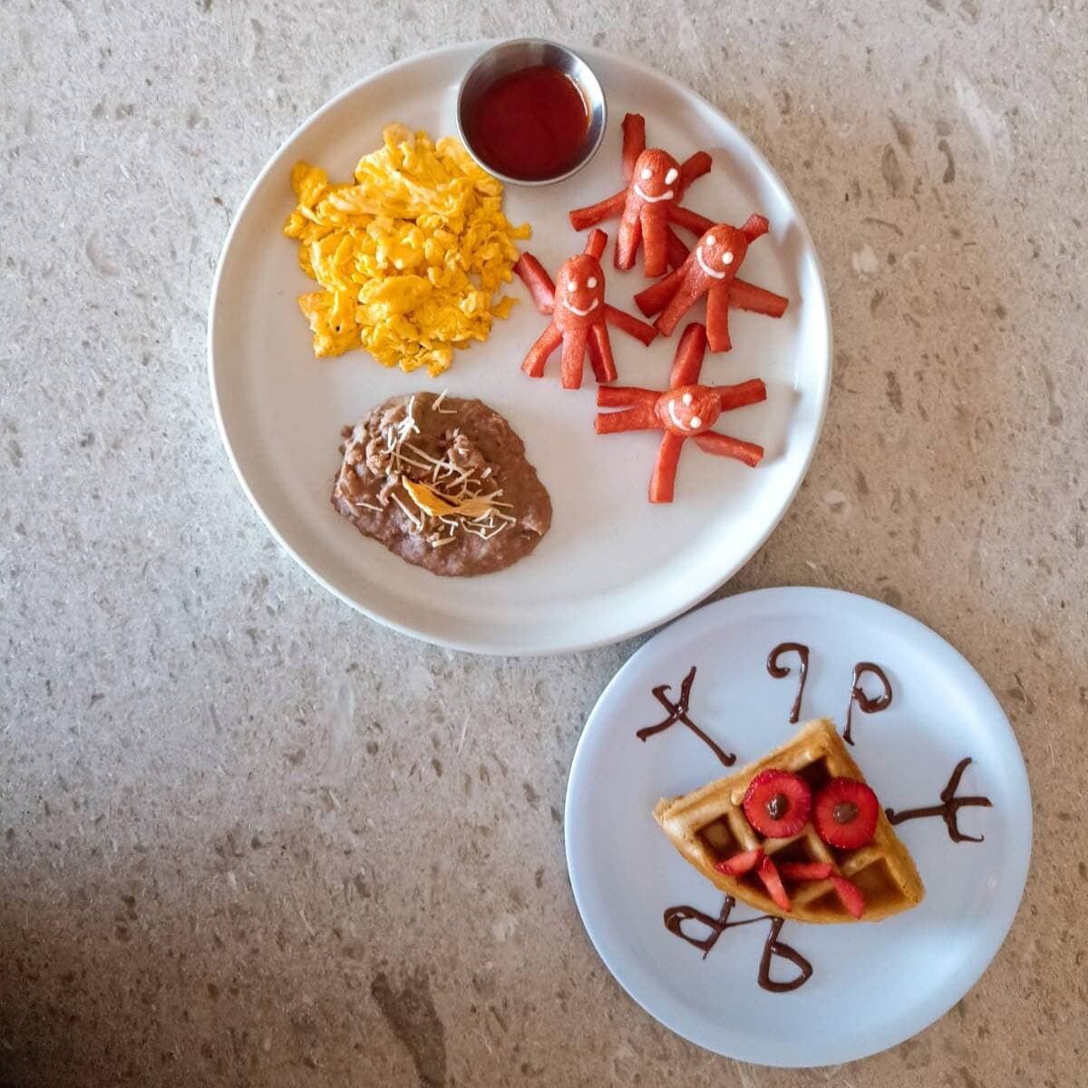 DESAYUNO PARA LOS PEQUES