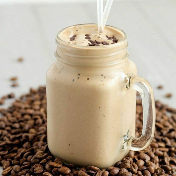 Milk shake premium de cafe