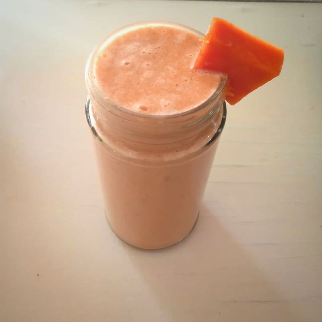 Licuado de Leche de Papaya