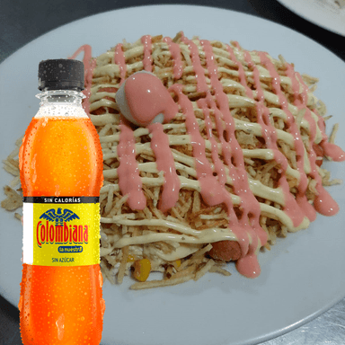 Mazorcada Mexicana mas Gaseosa 250ml DiDi