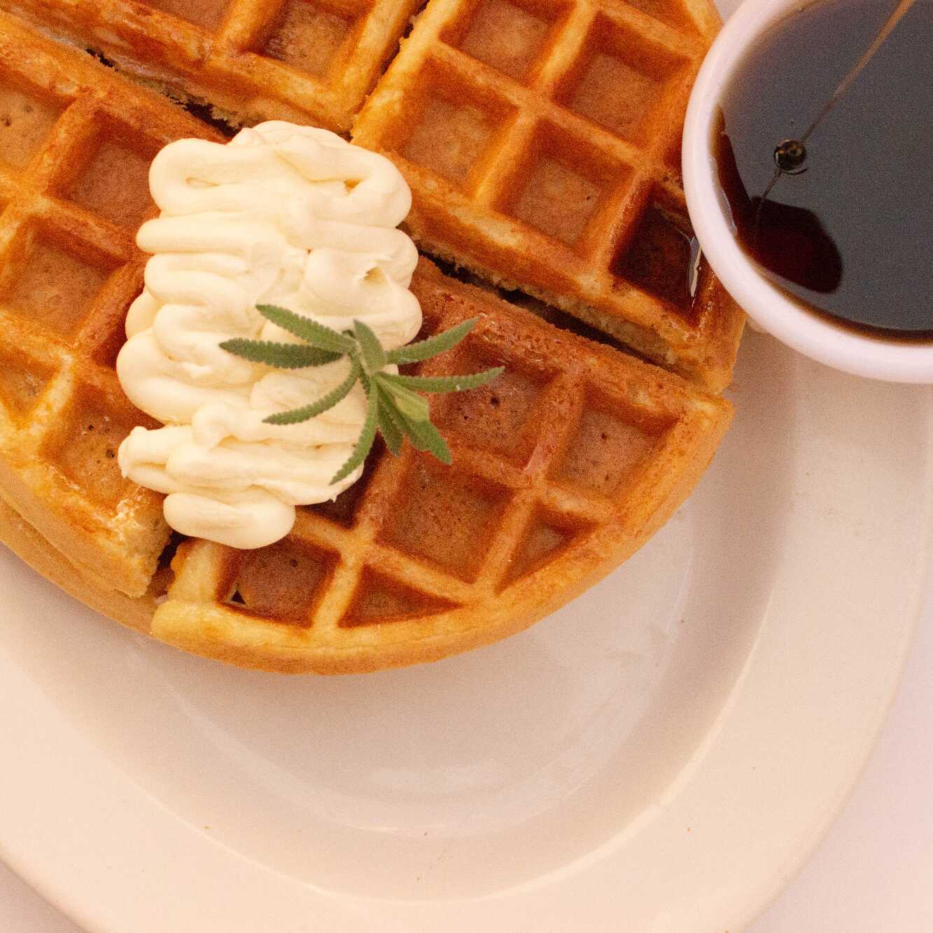 Waffle  Maple con Philadelphia