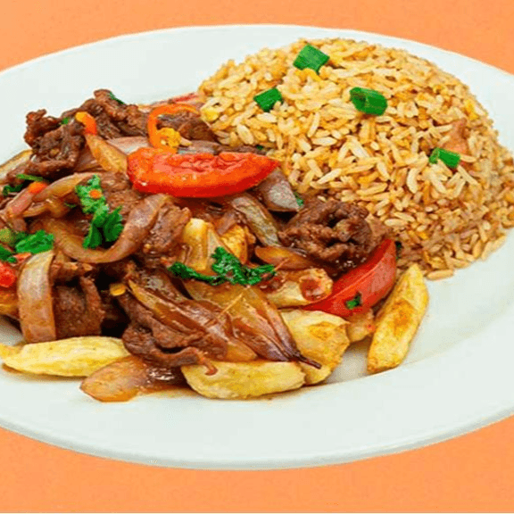 Menú Lomo Saltado + Gaseosa