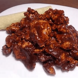 Taco de Huevo en Pasilla