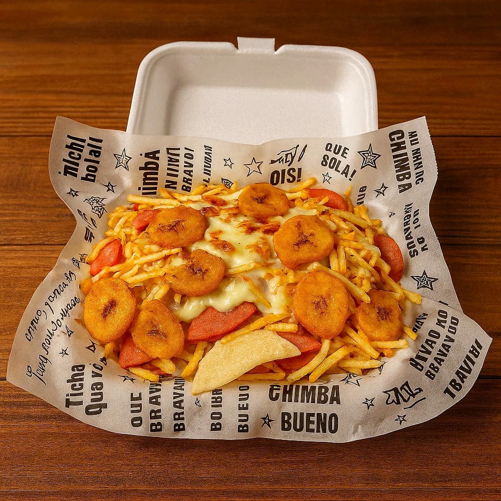 Combo Salchipapa Madurita + Gaseosa