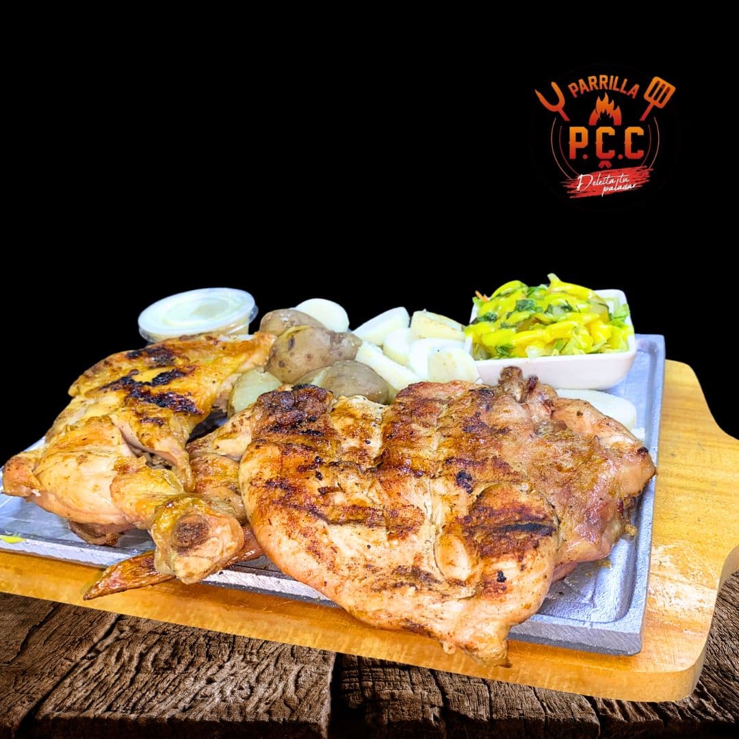 COMBO 1/2 POLLO+2 GASEOSAS 250 ML
