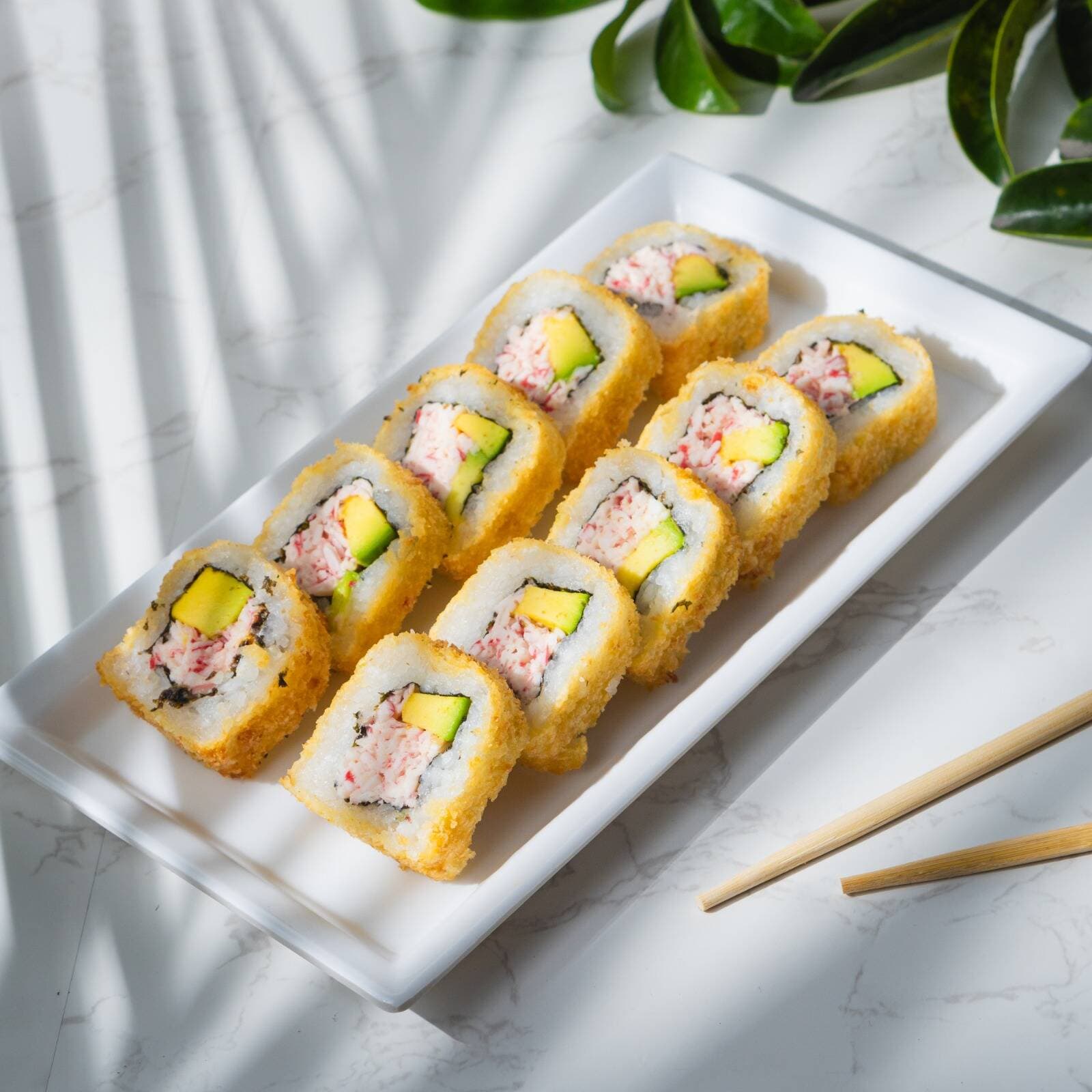12 Bocados de Sushi Dinamita Tempura