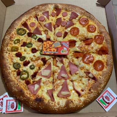 Pizza Grande Mixta de 14"