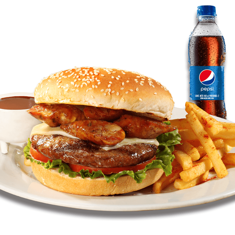 Hamburguesa Melguiso en Combo