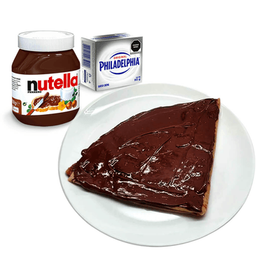 NUTELLA & Queso Philadelphia
