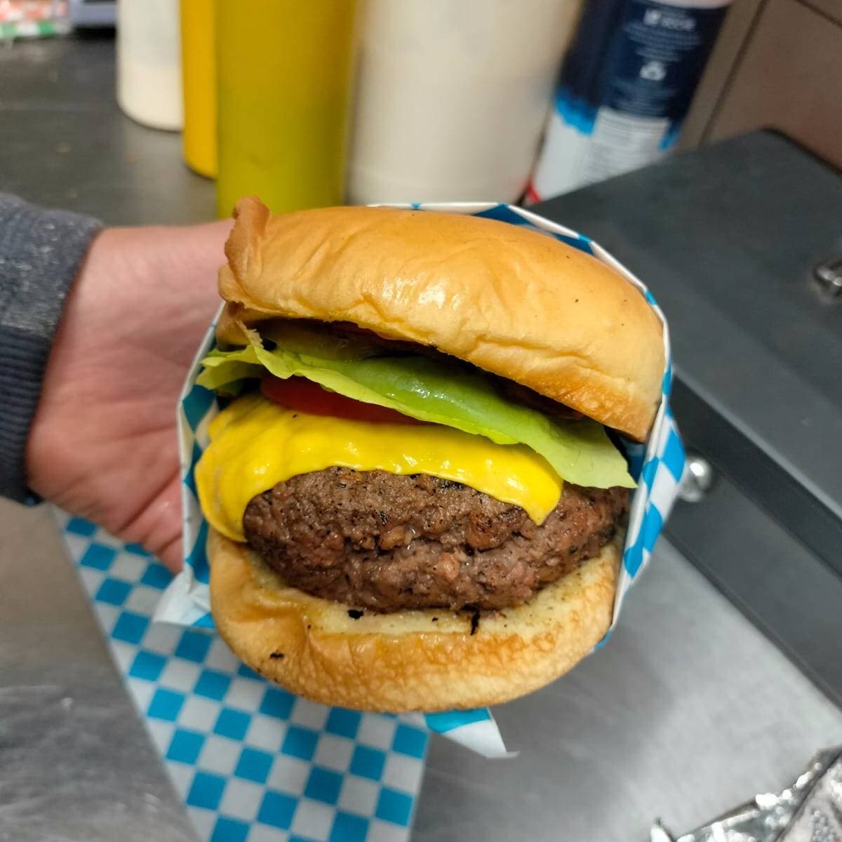 Hamburguesa Boll Morada