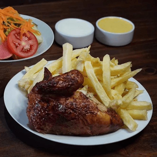 1/4 Pollo a la brasa Promo