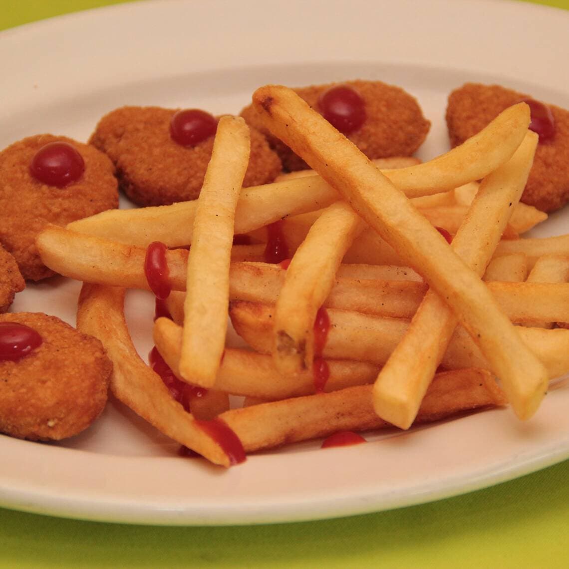 Nuggets con Papas