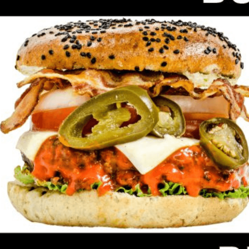 Hamburguesa Búfalo Jalapeño