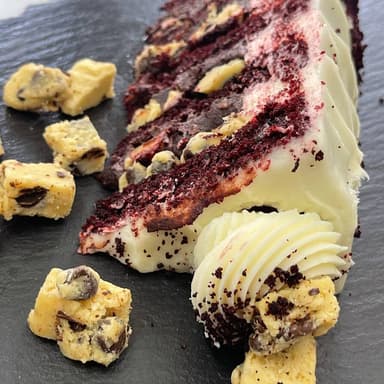 Rebanada de Red Velvet cake
