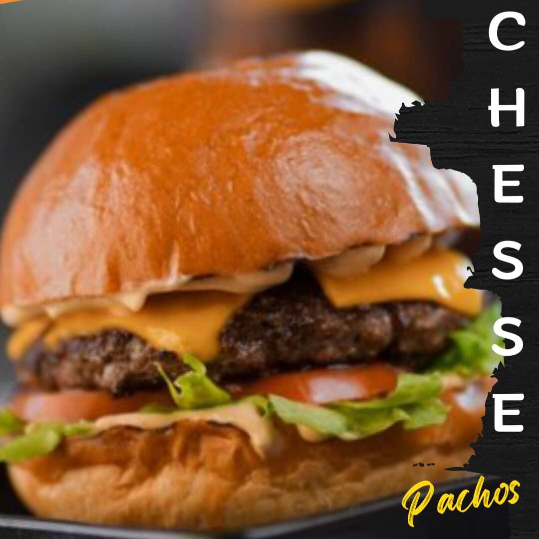 Hamburguesa Cheese Pachos