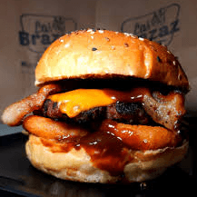 Hamburguesa Western Tocino