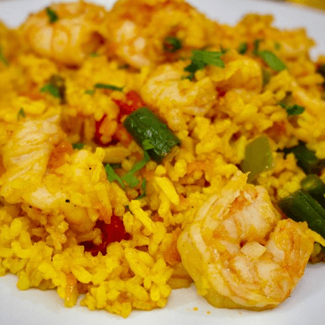 Arroz con Camarones