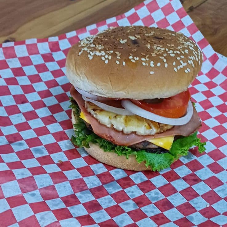 Hamburguesa Hawaiana
