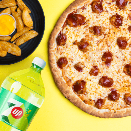 Pizza Especialidad Flaming Hot.