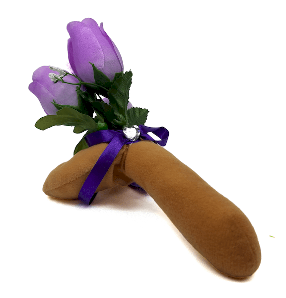 RAMO DE FLORES CON MANGO DE PENE