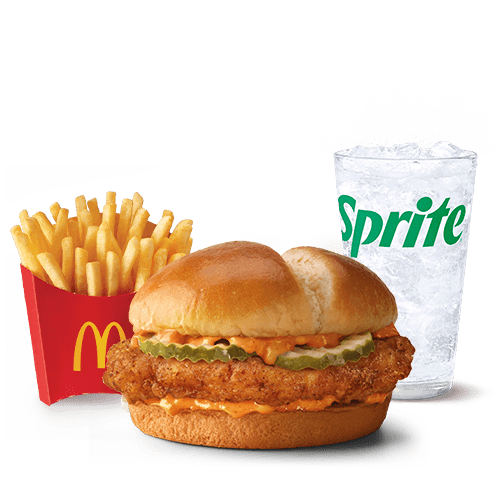 McCombo Pollo McCrispy Spicy Pechuga Mediano