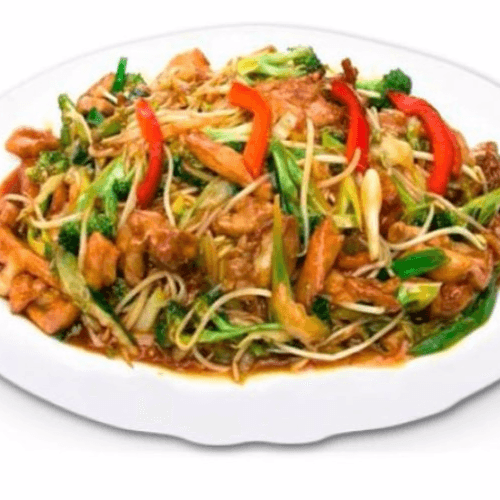 Tallarin con Pollo +  Sopa Wanta o Wantan Frito?