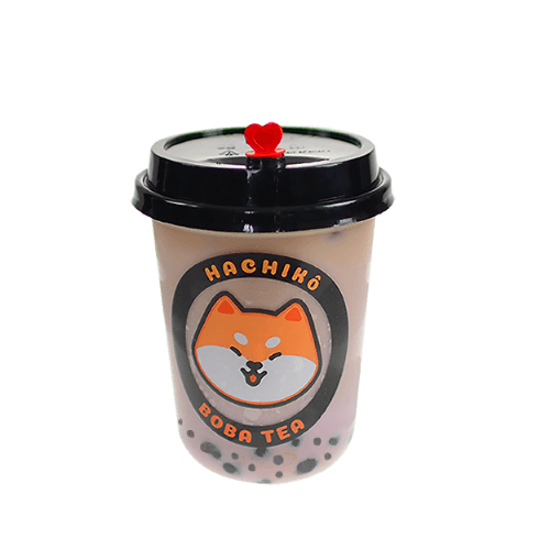 MILK TEA BLACK TARO 16OZ - 01003
