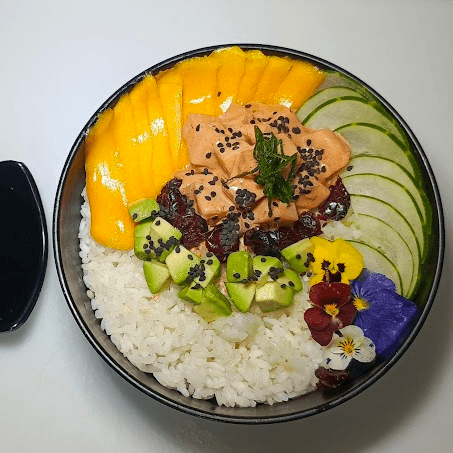 Gohan salmon sakura