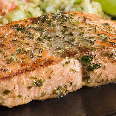 Salmón a la Mantequilla