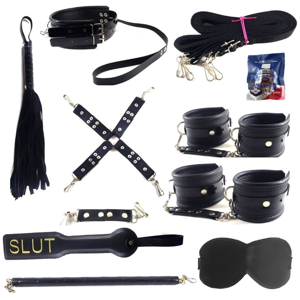 Kit erotico bondage 11 piezas