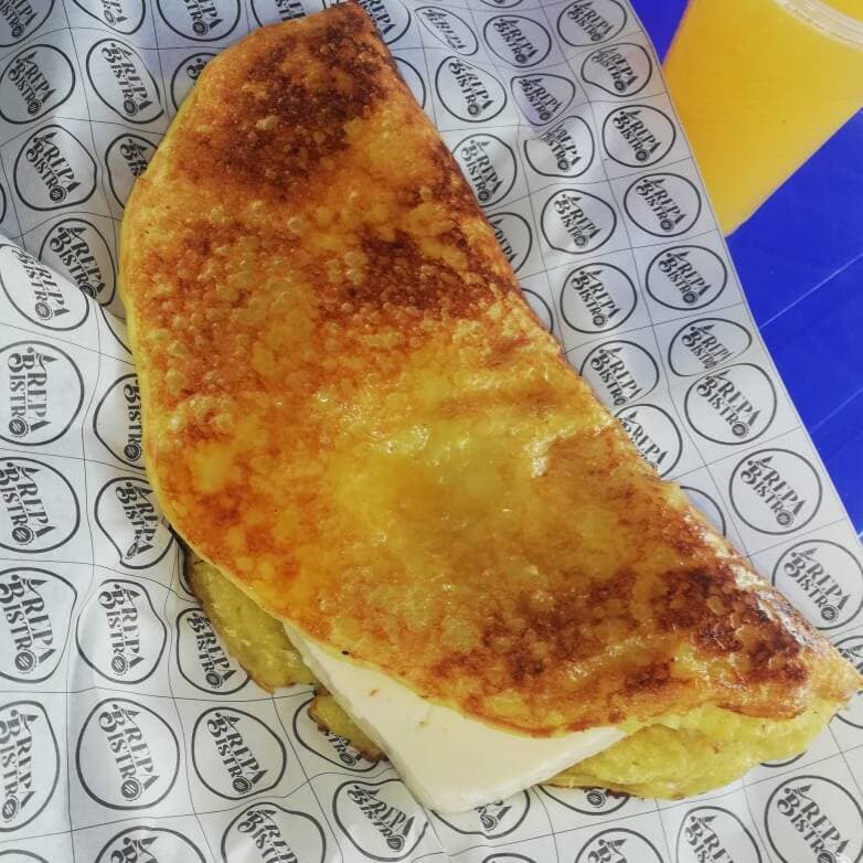 Cachapa con Queso Fresco